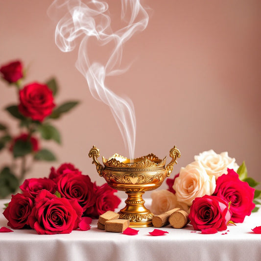 Sandalwood Rose Scented Candle