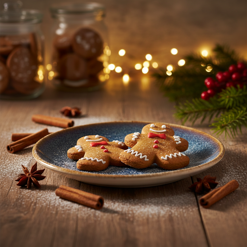 Gingerbread Lane Scented Candle | Cozy Holiday Gingerbread