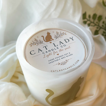 Linen and Light Scented Candle