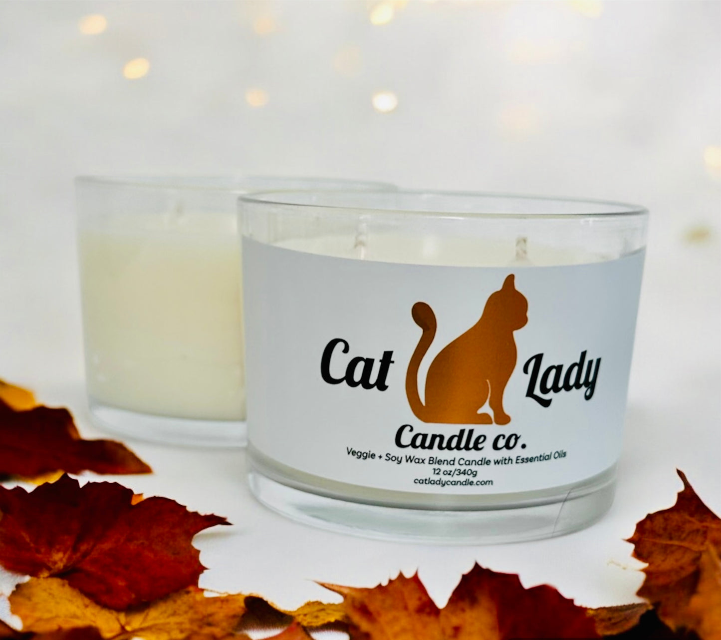 Golden Spiced Orchard Scented Candle