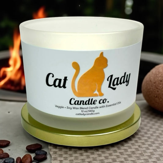 Amber and Ash Handmade Scented Candle