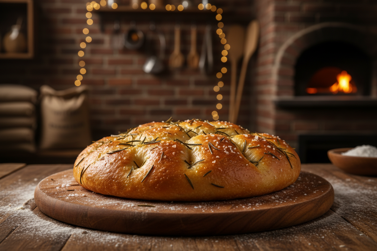 Baked Focaccia Handmade Scented Candle